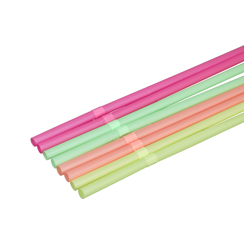 PLA01-JIAYAN Cannucce in PLA flessibile opzionale multicolore ecologico